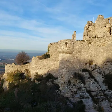 Terre De Crussol - Gite 3 Etoiles En Ardeche, Avec Piscine Et Clim, 2-4 Personnes Saint-Peray Exterior photo